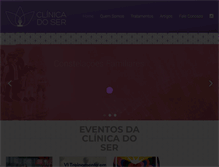 Tablet Screenshot of clinicadoser.com.br